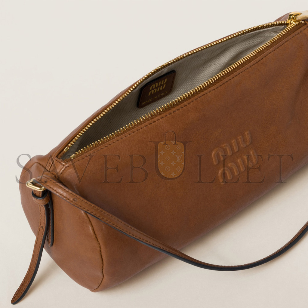 M1v M1v nappa leather cosmetic bag 5ne851 (22*9*9cm)